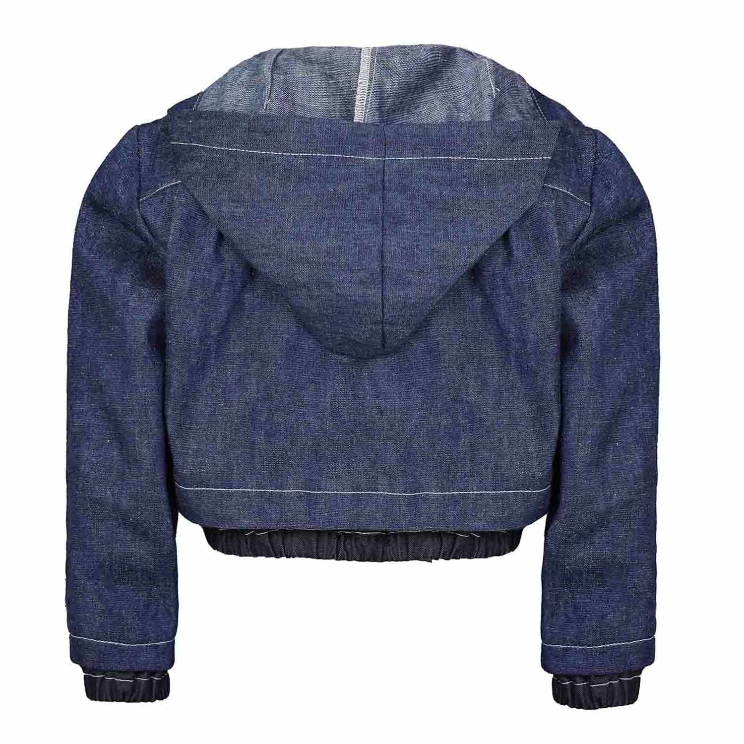 Boys and Girls Denim Jacket with Hood